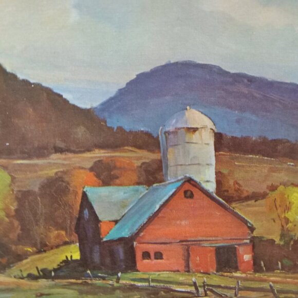 VINTAGE 1960S  Milton Bradley York Barn 1500 pc puzzle - Picture 6 of 9